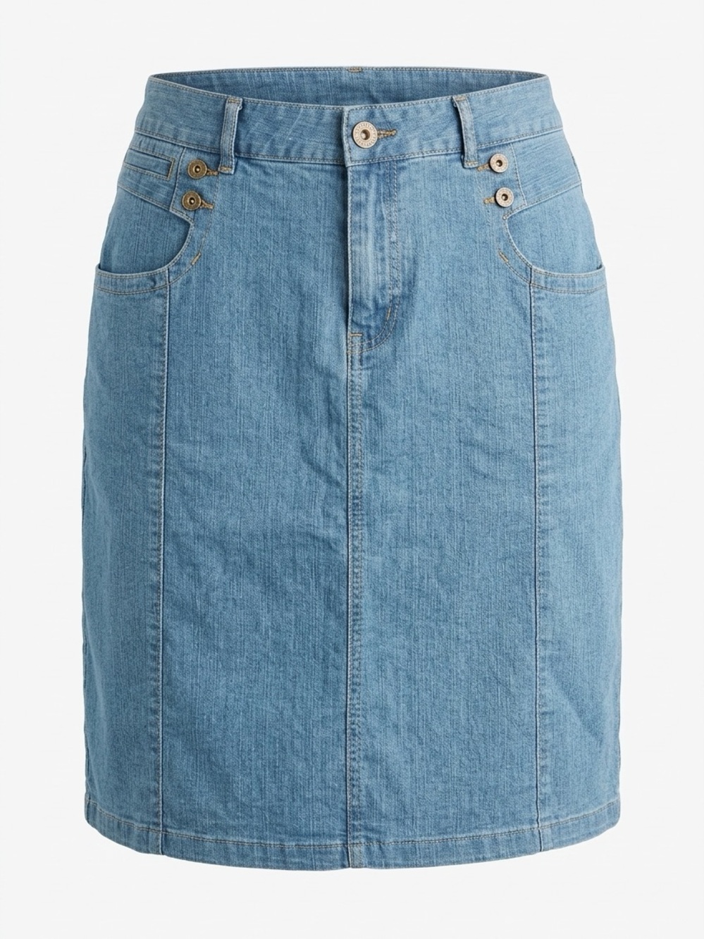 Christopher & Banks Light Blue Denim Skirt